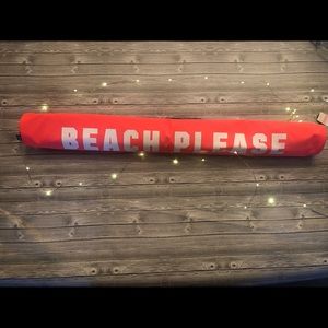 “Beach Please” cooler for 6 cans